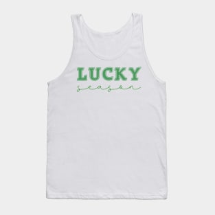 Lucky Season - St. Patrick's Day - Green St Patrick's Day - One Lucky Tank Top